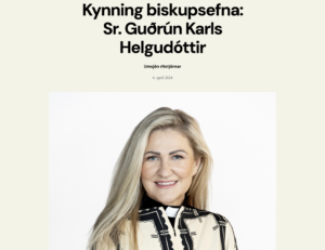 Kosning biskups 2024 Guðrún Karls Helgudóttir